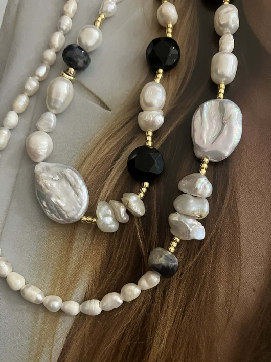 bransoletki - inne Bransoletka ALICE Perły Naturalne Słodkowodne TOHO