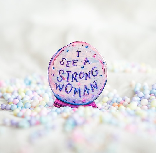 broszki Broszka szklana kula