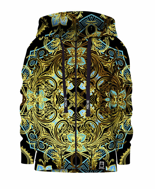 bluzy dla chłopców Bluza Zamek Chłopiec DR.CROW Golden Damascus