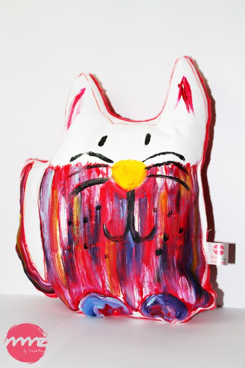 Malowany kot WK art