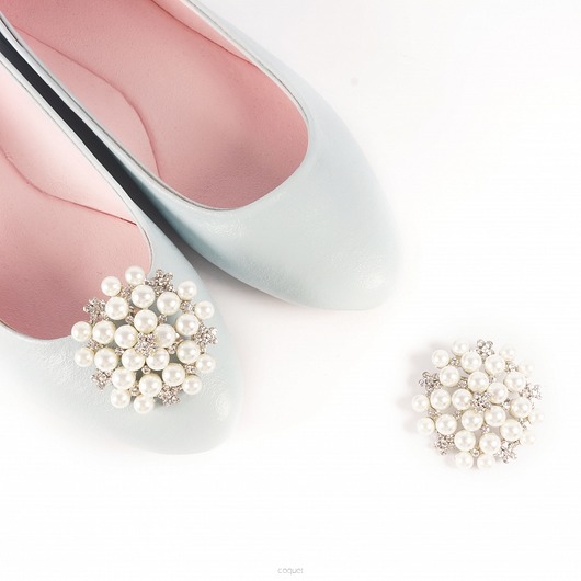 Klipsy do butów Coquet - Pearls Coquet