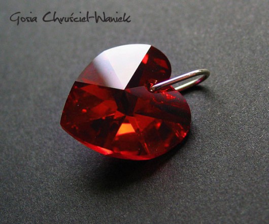 kryształ Swarovski-serce Gosia Chruściel-Waniek