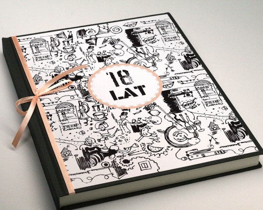 notatniki i albumy 18 lat - księga gości