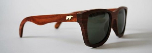 Drewniane Okulary Przeciwsłoneczne Grizzly Warsaw