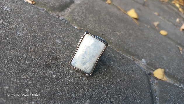 pierścionki - różne Opal - pierścionek regulowany