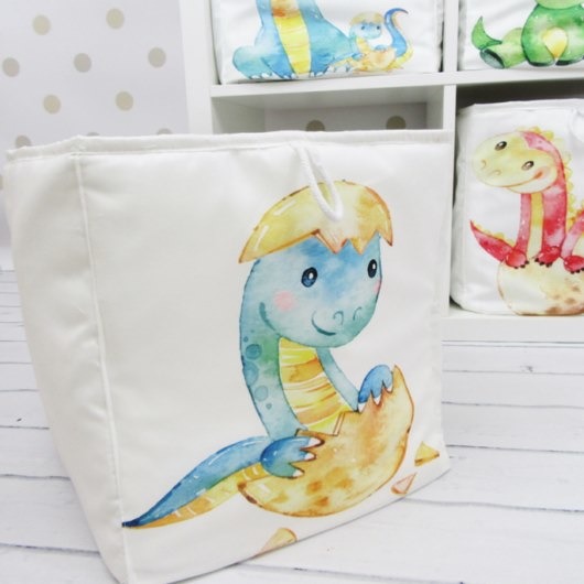 pojemniki na zabawki Pojemnik na zabawki z Dinozaurem
