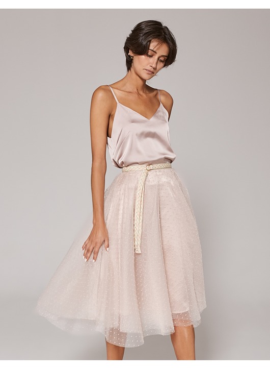 topy damskie Top w stylu bieliźnianym
