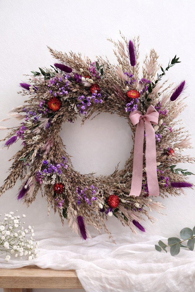 wianki Wianek boho Sielski