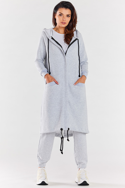bluza z kapturem damska Bluza C278