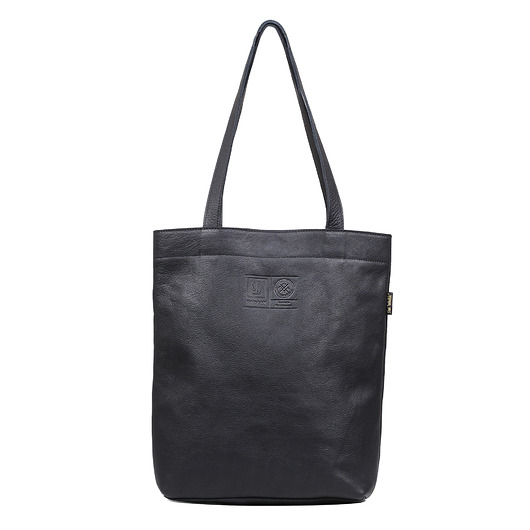 Skórzany shopper CHIARA 00-175-0101-E50-581211 Słoń Torbalski