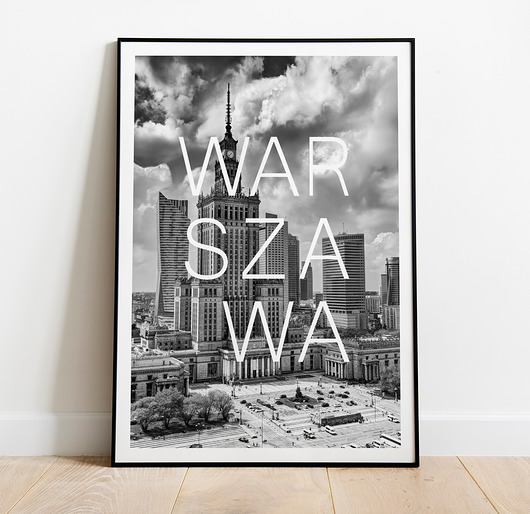 Warszawa fotografia, plakat, obraz Pas De LArt