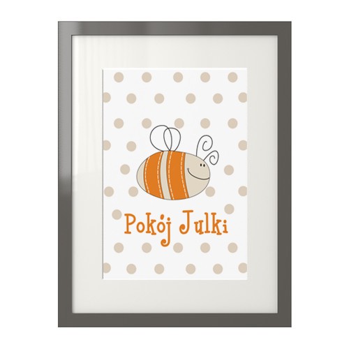 POSTER - plakat- PSZCZÓŁKA KOKO by HOKO