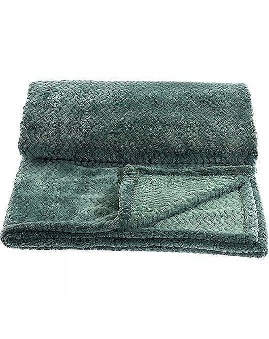 koce i narzuty Koc Pled 130x160 Zielony