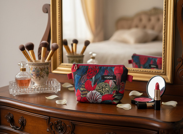 kosmetyczki Kosmetyczka Tropikalny ogród, rozmiar do wyboru S / M / L