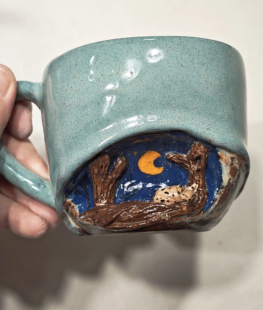 kubki Kubek z rysiem