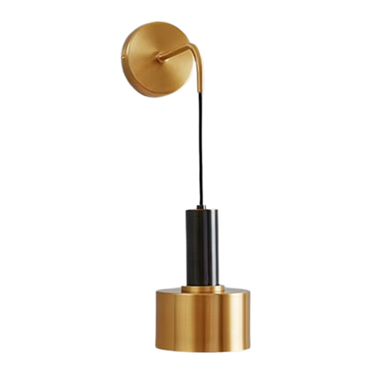 kinkiety Kinkiet lampa ścienna lampa na ścianę złota LED E27