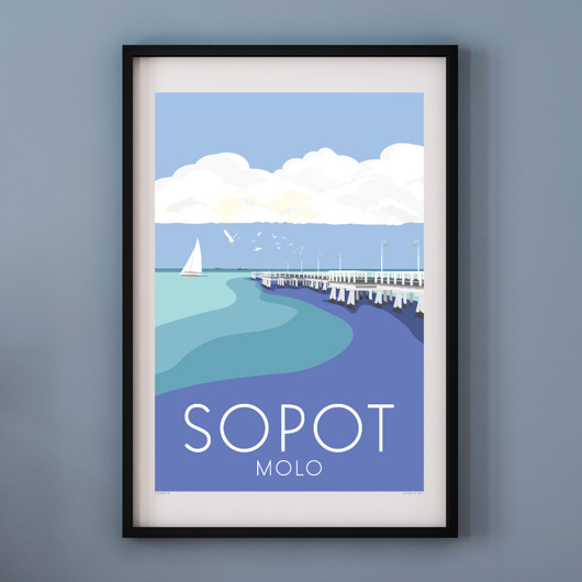 plakaty Plakat SOPOT MOLO
