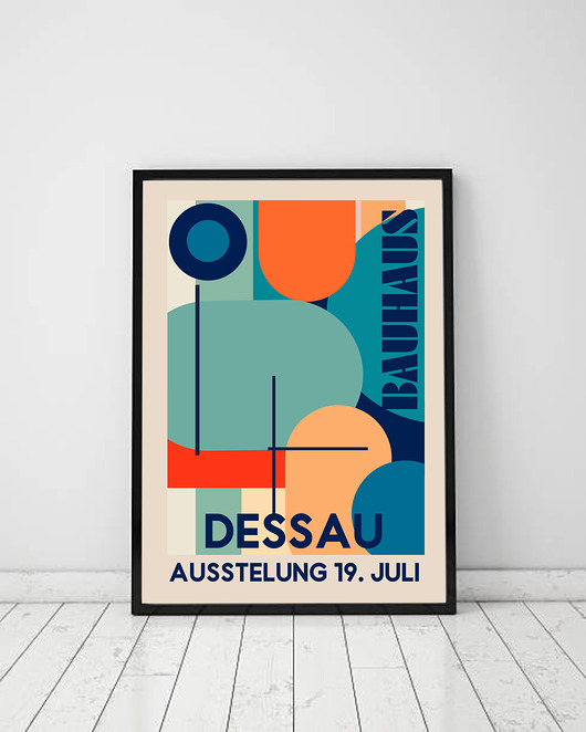 plakaty Plakat  Bauhaus