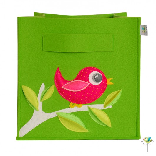 ACUMI-BOX z siedzącym ptaszkiem  ACUMIBABY