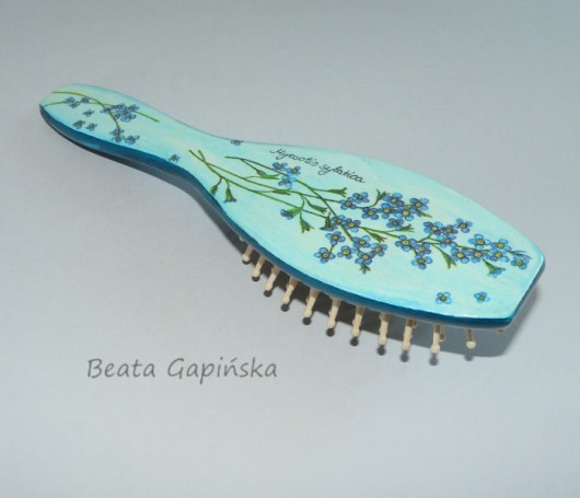 Szczotka - Niezapominajki Beata Gapińska