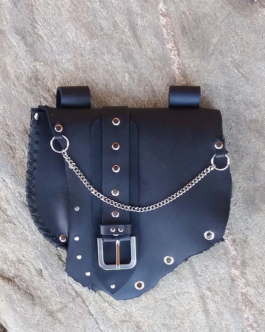 skórzana nerka gothic martuch