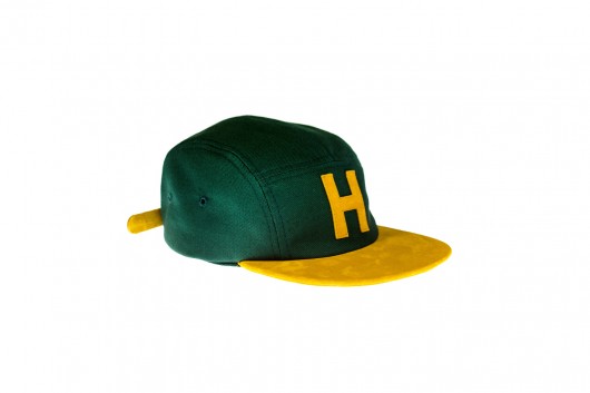 Czapka - 5 Panel - Green&Leather Paris Hendzel Handcrafted Goods