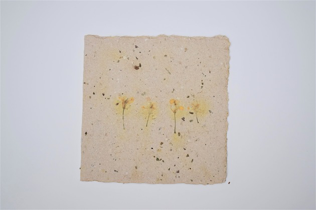 kartka okolicznościowa - papier czerpany Czerpane