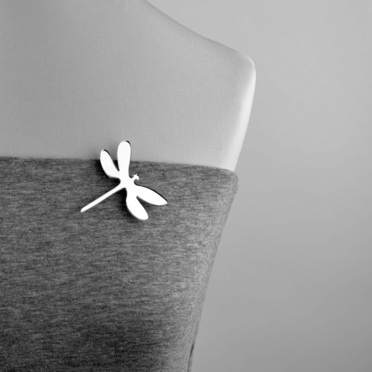  MirrorDragonfly felt label