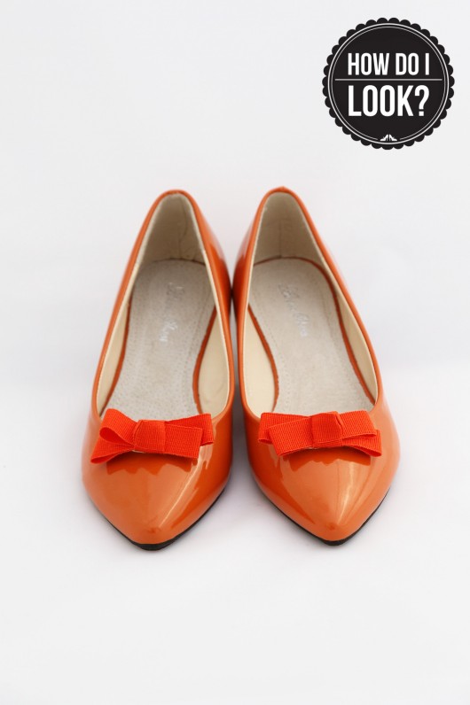 Little Surprise - Orange - klipsy do butów HowDoILook