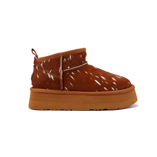 półbuty damskie Cosy Ultra Short Platform BOOTS BAMBI