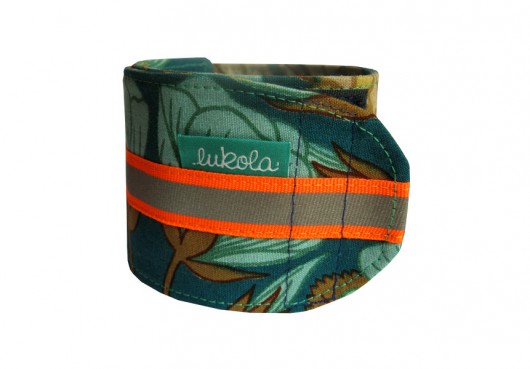 Rowerowa Opaska Nogawkowa Kwiaty S/M/L lukola
