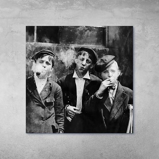 fotografia Plakat Vintage - Chłopcy z ferajny