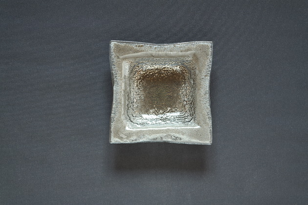 patery i talerze MISA KWADRAT SREBRO  20 cm x 20 cm
