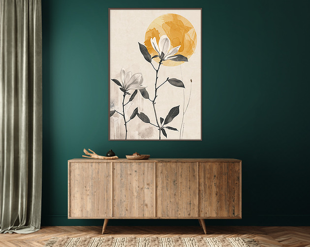plakaty Magnolia - Plakat, druk - Chiński Orient, Harmonia Zen, Roślinny #20