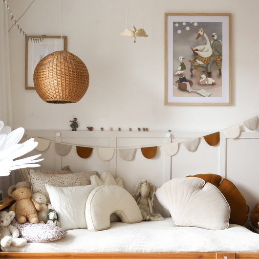 obrazy i plakaty do pokoju dziecięcego Little Geese - plakat do pokoju dziecka