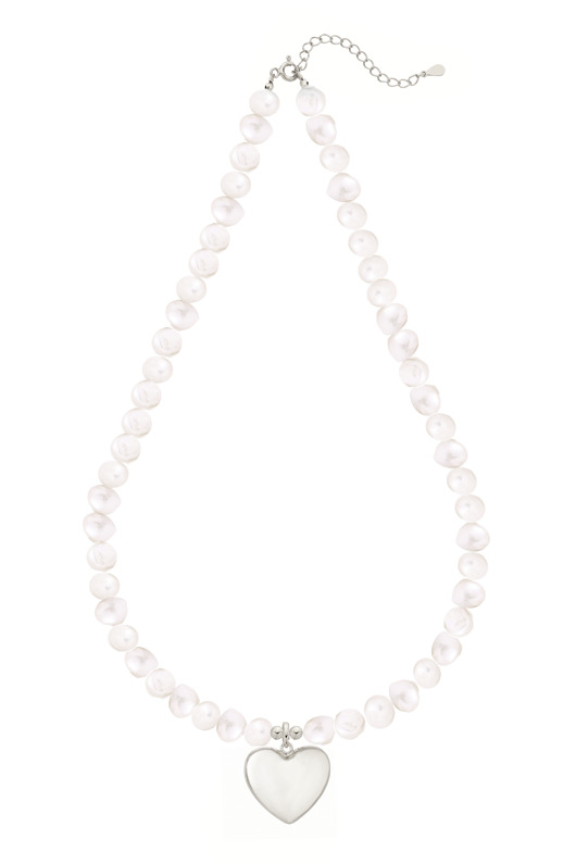 srebrne naszyjniki Naszyjnik Pearls Beloved Silver