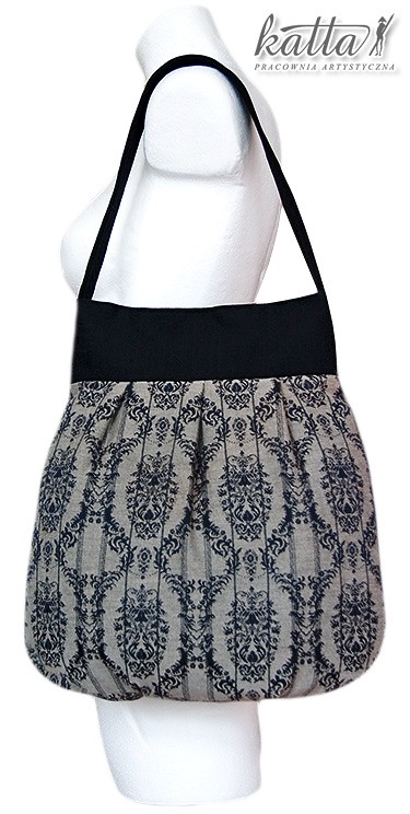 Black Pattern torby katta