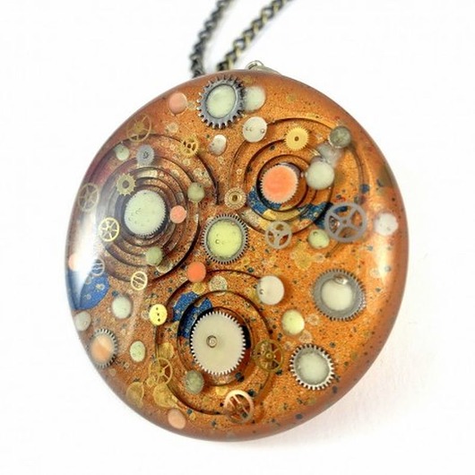 WISIOR - COSMIC SPACE III (GLOVE) Steampunk DROBINY CZASU