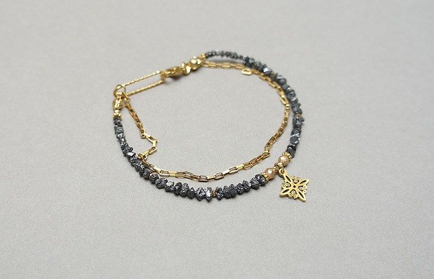 bransoletki z kamieni naturalnych Diamenty black vol. 3 /26.10.25/bransoletka  - Szlachetna kolekcja