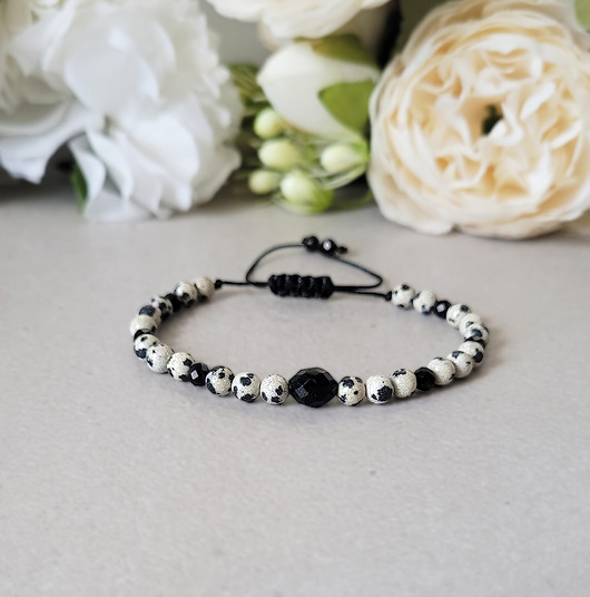 bransoletki z kamieni naturalnych OCHRONA i pozytywne nastawienie z Turmalinem