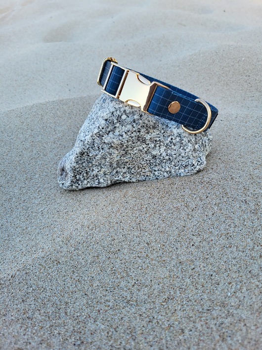 smycze i obroże dla psów i kotów Obroża Royal Blue 2 cm