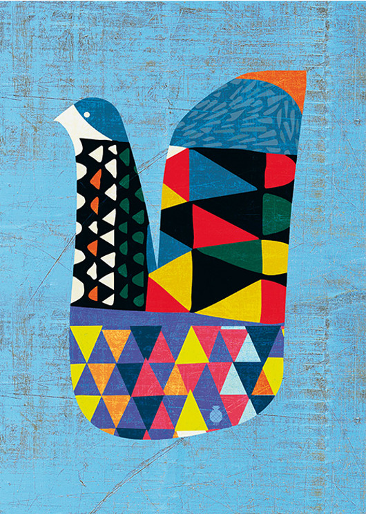GEOMETRIC I - plakat (basic) Ananas Project