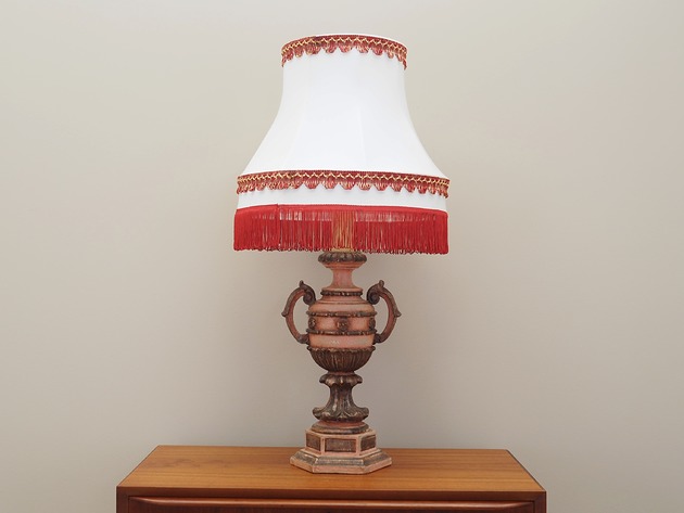 lampy stołowe Lampa ceramiczna, duński design, lata 70, produkcja: Dania