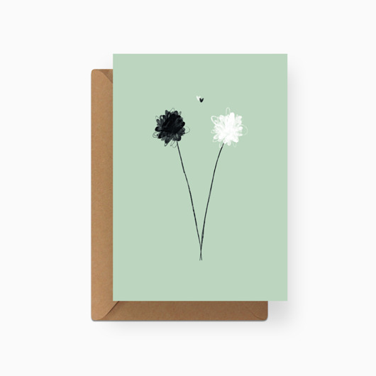 Kartka okolicznościowa BLOMMOR - Ślub Munnar Shop