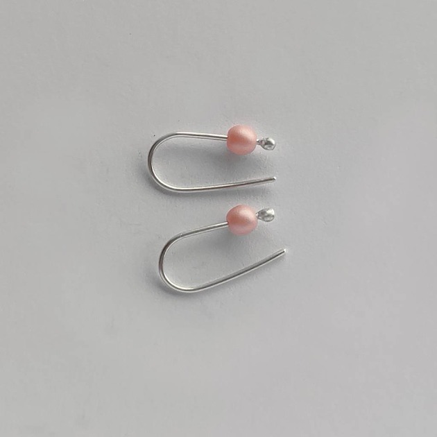 kolczyki z kamieniami Kolczyki OKRĄG