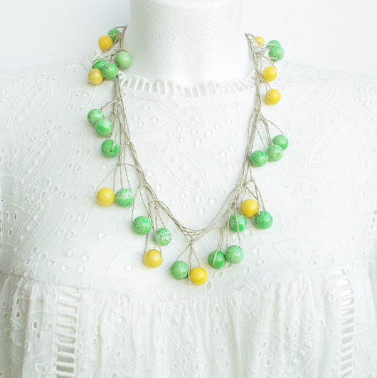 kolie Spontanicznie Naszyjnik w wesołych kolorach