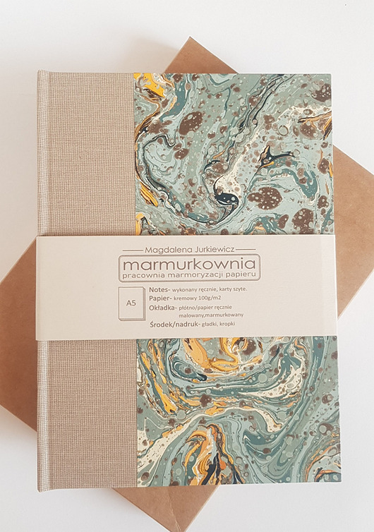 Notes, szkicownik marmurkownia