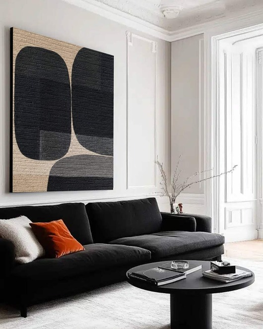obrazy ZAKROCKA ATELIER obrazy do salonu modernistyczne 120x120cm - CELOSO