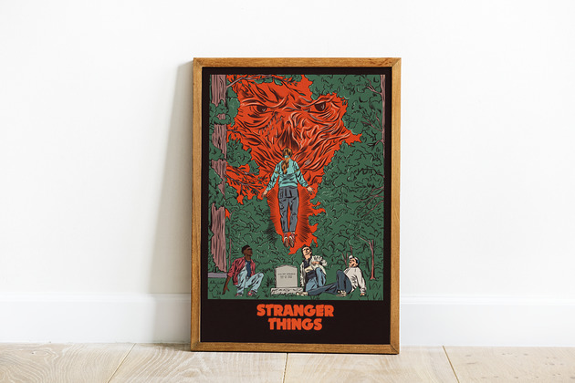 plakaty Stranger things x poster