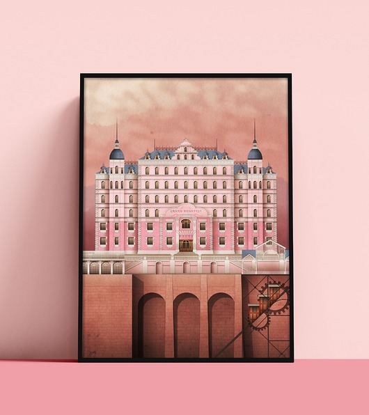 plakaty Plakat The Grand Budapest Hotel
